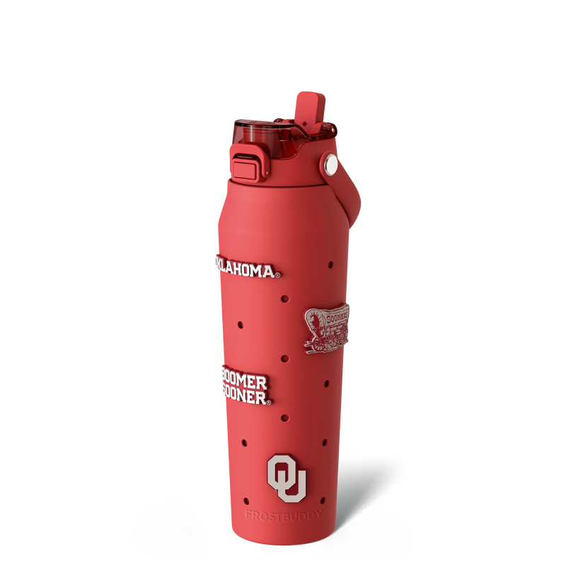 Bottle 32oz Oklahoma Sooners Skin + Bundle