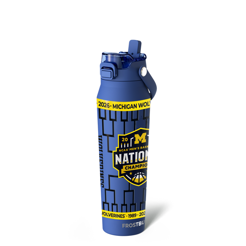 Bottle 32oz Michigan Wolverines 2026 NCAA Men's Basketball Champions