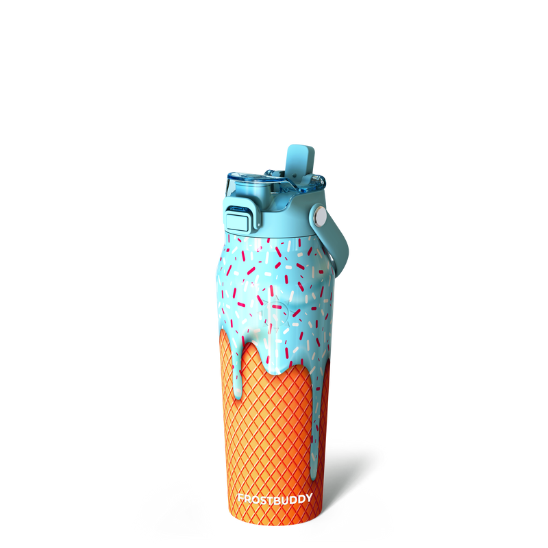 Bottle 24oz Blue Ice Cream